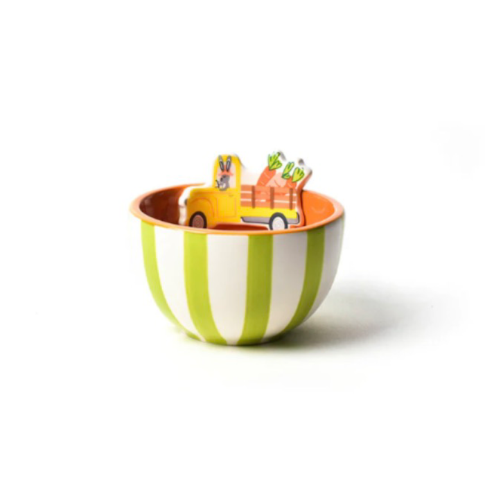 Happy Everything Easter Truck Embellishment Bowl