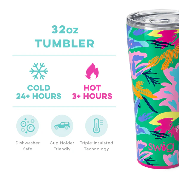 Swig Bella Rosa Tumbler (32oz)