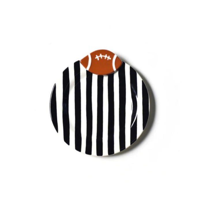 Happy Everything Football Embellishment Plate