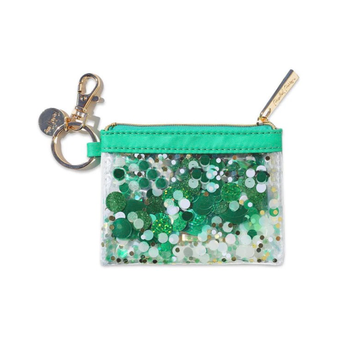 Keychain Wallet-Green with Envy