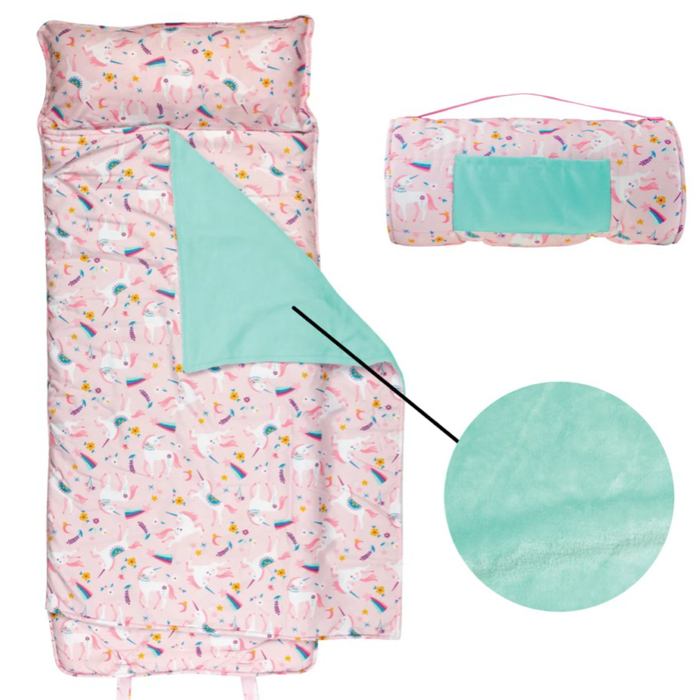 Pink Unicorn Nap Mat