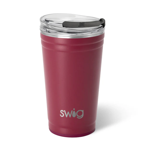 Swig Maroon Party Cup (24oz)