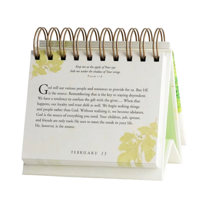 Dayspring Charles Stanley - God's Way - Perpetual Calendar