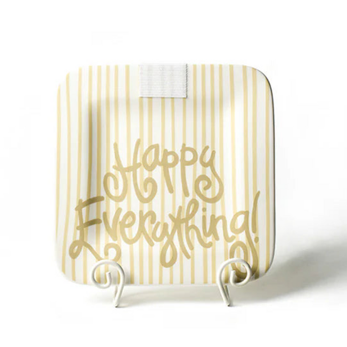 Happy Everything Neutral Skinny Stripe Happy Everything 9.25 Mini Platter