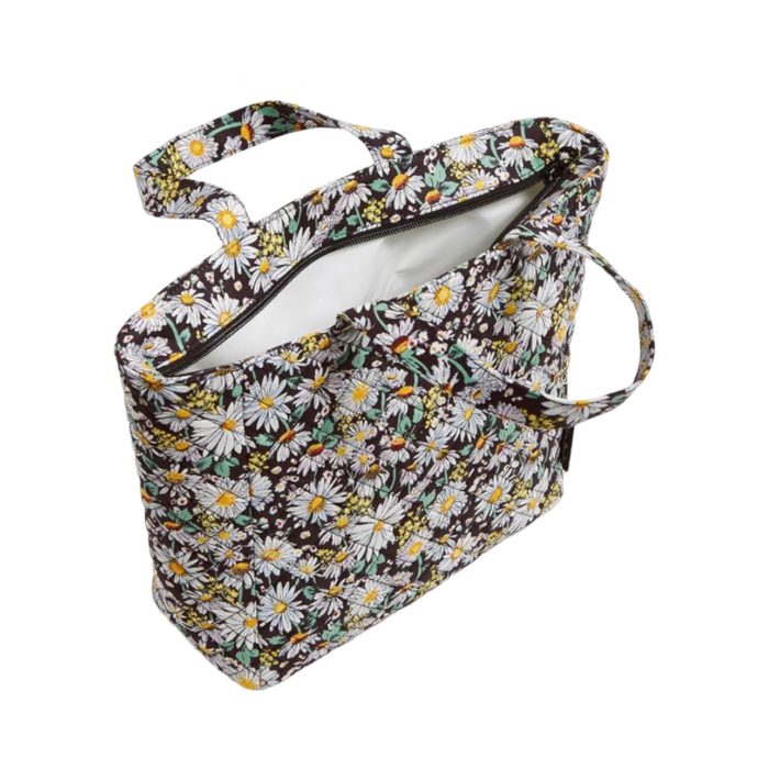 Vera Bradley Lunch Tote Daisies White