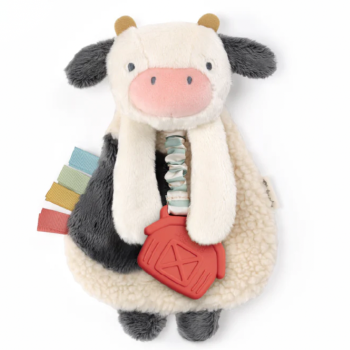 Itzy Ritzy Friends Lovey Plush Cow