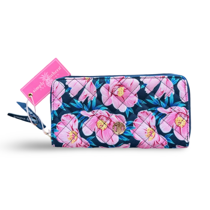 Simply Southern Phone Wallet Pink Bloom