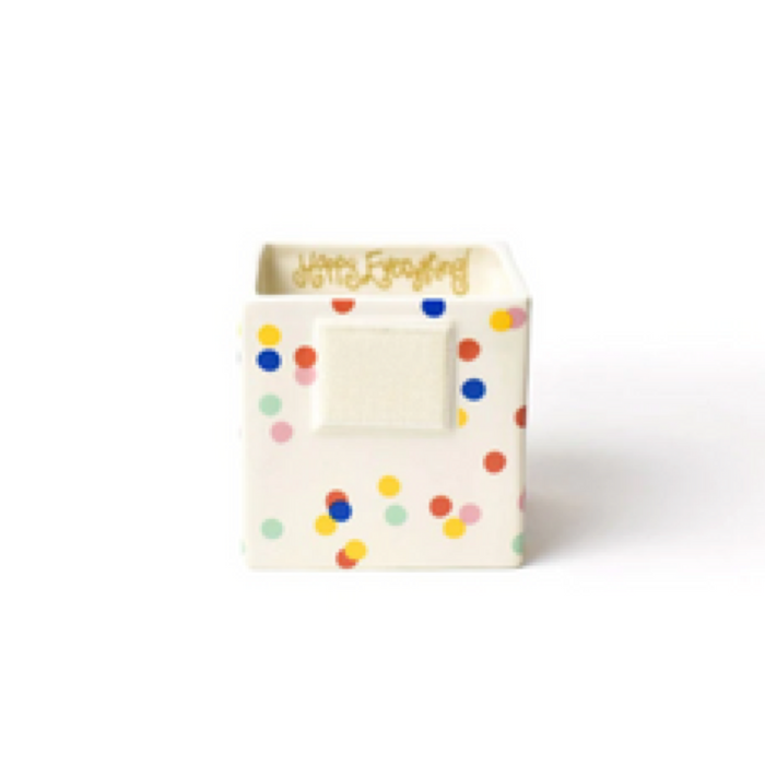 Happy Everything Happy Dot Mini Nesting Cube Small