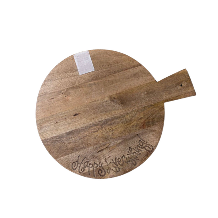 Happy Everything Wooden Mini Serving Board