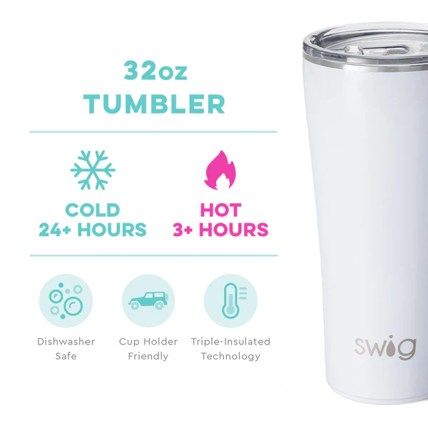 White Tumbler (32oz)