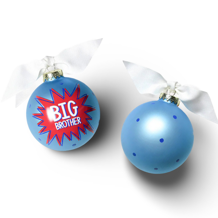 Coton Colors Bam Big Brother 100mm Glass Ornament