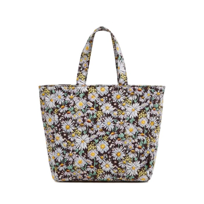 Vera Bradley Lunch Tote Daisies White