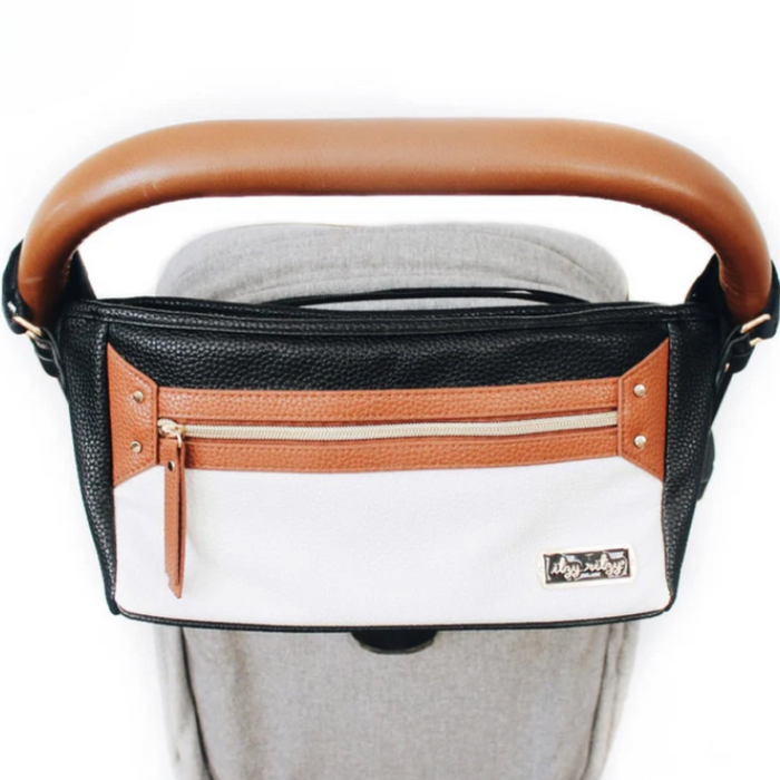 Itzy Ritzy Travel Stroller Caddy - Coffee & Cream