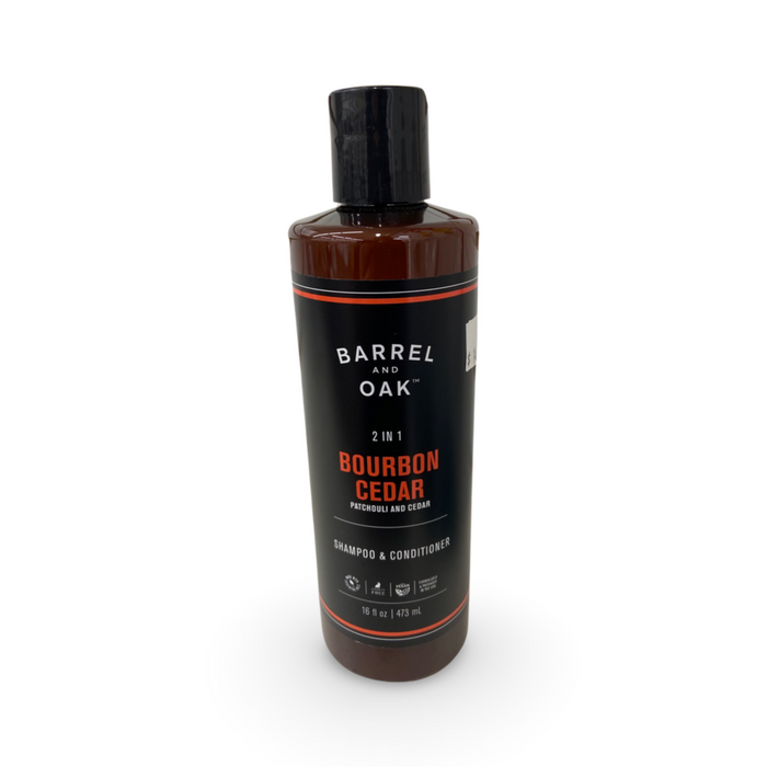 Barrel & Oak 2-in-1 Shampoo & Conditioner - Bourbon Cedar 16 fl oz.