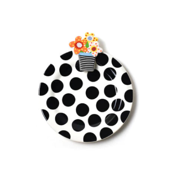 Happy Everything! Flowers Embellishment Plate