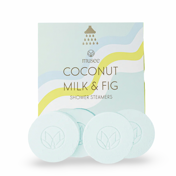 Musee Coconut Milk + Fig Shower Steamers