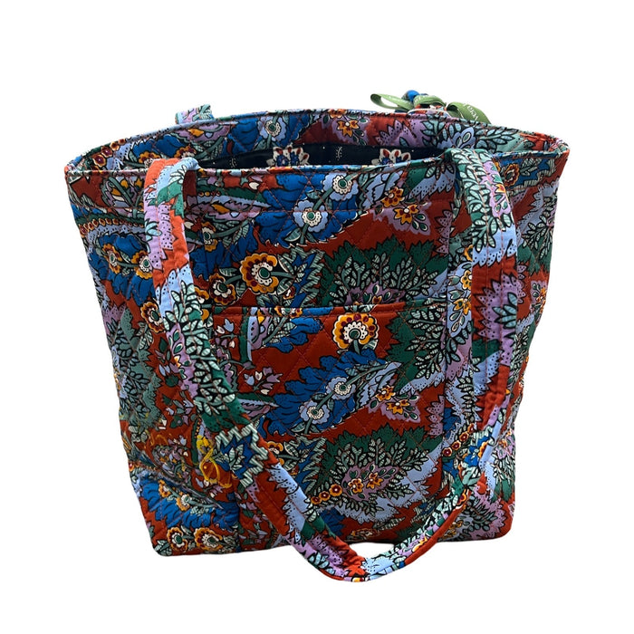 Vera Bradley Tote : Flowers + Feathers