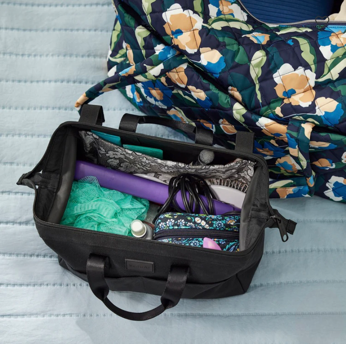 Vera Bradley Women's Cotton Large Travel Duffel Bag Cloud Vine Multi 