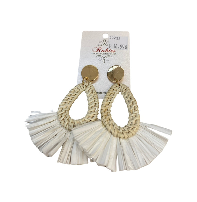 White Daydream Earrings