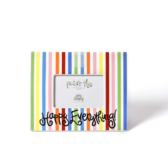 Happy Everything Bright Stripe Mini 11” Frame